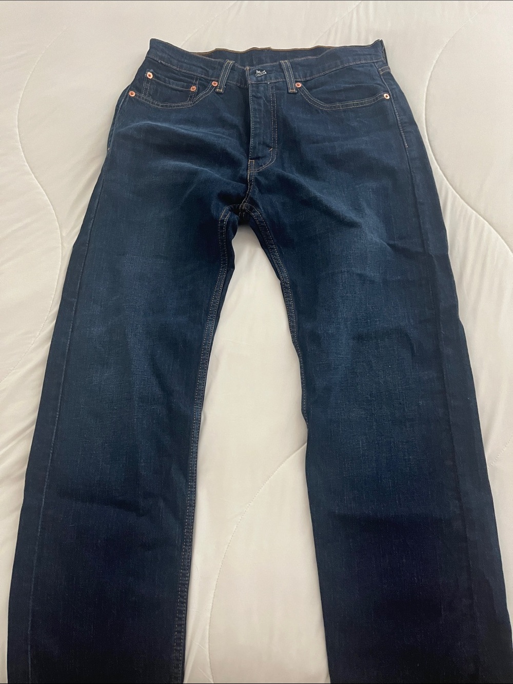 Levi's 505 Dark Blue Straight Men’s Jeans